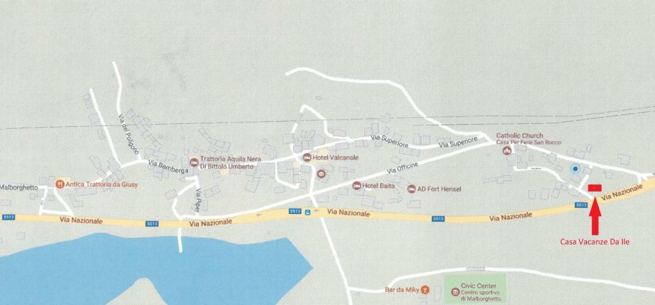 Casa Vacanze Da Ile 马尔博尔盖托瓦尔布鲁纳 外观 照片